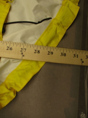 Giacca a vento REI taglia M uomo polsino regolabile full zip supporto colletto coulisse 412 - Foto 7 di 10