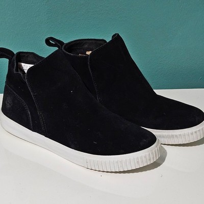 Timberland Skyla Bay Pull On Ankle Chelsea Boots Womens Sz 8.5 Black Suede A429T