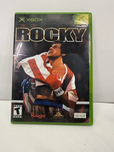 Rocky (Microsoft Xbox, 2002) Rated T Boxing Fighting