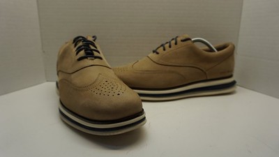 Cole Haan OriginalGrand Wingtip Oxford Shoes C34205 Tan Nubuck Leather Men's 11M