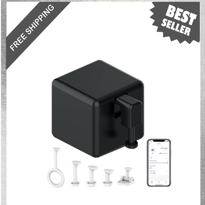 Smart Switch Button Pusher, Bluetooth Fingerbot Plus, App Control, No Wiring