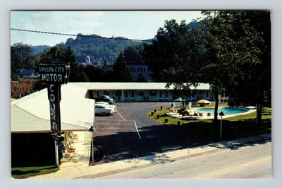 #ad Bryson City NC North Carolina Motor Court 50#x27;s Cars Antique Vintage Postcard $0.99