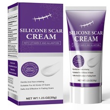 Silicone Scar Cream Scar Gel - Advanced Scar Removal Cream for Surgical Scars...