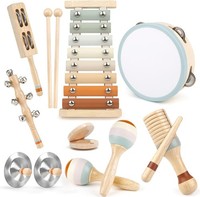 Musikinstrumente Holzspielzeug Montessori FüR Kleinkinder 18 Monate-3 Jahre