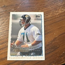 Topps 1995 Tony Boselli #222 Rookie Jacksonville Jaguars NFL Football Card???. rookie card picture