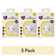 3 pack Child Safety Door Knob Covers, White, 3 Pack