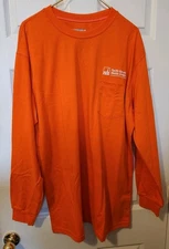 Tyndale FR Flame Resistant PG&E Long Sleeve Shirt Orange XL