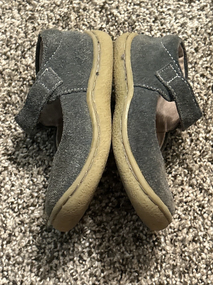 Zapatos Livie & Luca Pio PIo Gris Gamuza Dorado Pájaro Mary Jane Talla 6 Foto 3 de 4