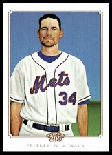 Mike Pelfrey 2010 Topps 206 #167 Mets MLB READ FREE SHIPPING AutographDen