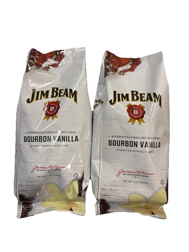 Jim Beam Bourbon Vanilla Coffee - Single Serve Cups, 200 Count (Non-Alcoholic)