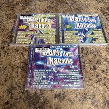 3 Karaoke CDs New Sealed Cracked Case