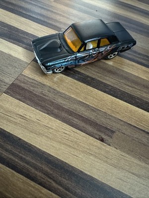 Vintage 2001 Hot Wheels 64 Ford Fairlane Thunderbolt Rare Original Old Flames ++