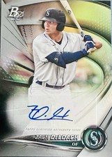 2022 Bowman Platinum Zach DeLoach Auto TOP-41 Mariners Top Prospect Autograph RC