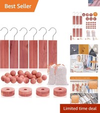 Cedar Blocks and Fresh Scented Sachets - Perfect for Clothes Storage
