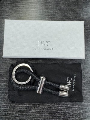 IWC Schaffhausen International Watch Co. Keychain  With Pouch - NEW - In Box