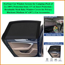 Car Window Screens for Camping Pack of 2 100 Protection from UV Insect...