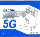 8CH Full HD Wireless Video Surveillance Kit with 8 WiFi 5G IP Cameras - CW824