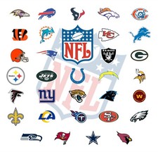 MY TEAM - NFL Football Star Lot. Get 50 of YOUR  TEAM Cards from 1970 - Present