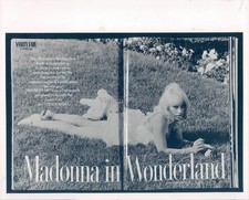 1992 Vanity Fair October Madonna Steven Meisel Publication 8X10 Vintage Photo