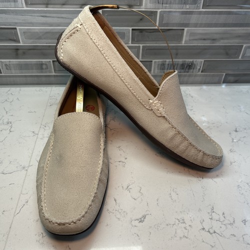 Mark Joseph New York Herren Driving Wildleder Beige/Hellbraun Leder Mokassin Größe 11 - Bild 2 von 24