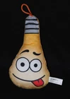 ? Plush blanket bulb LG-IMPORTS yellow gray white orange 20 cm NEW