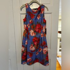 Vince Camuto Floral Sleeveless Dress NWT Size 12