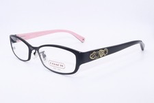 NEW COACH HC5007 WILLOW 9044 SATIN BLACK AUTHENTIC EYEGLASSES 50-16