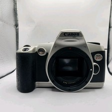 Canon EOS kiss 35mm SLR Film Camera Body Only silver Japan Near Mint Working