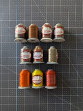 Bundle of Polyester Embroidery Machine Thread - Lot D