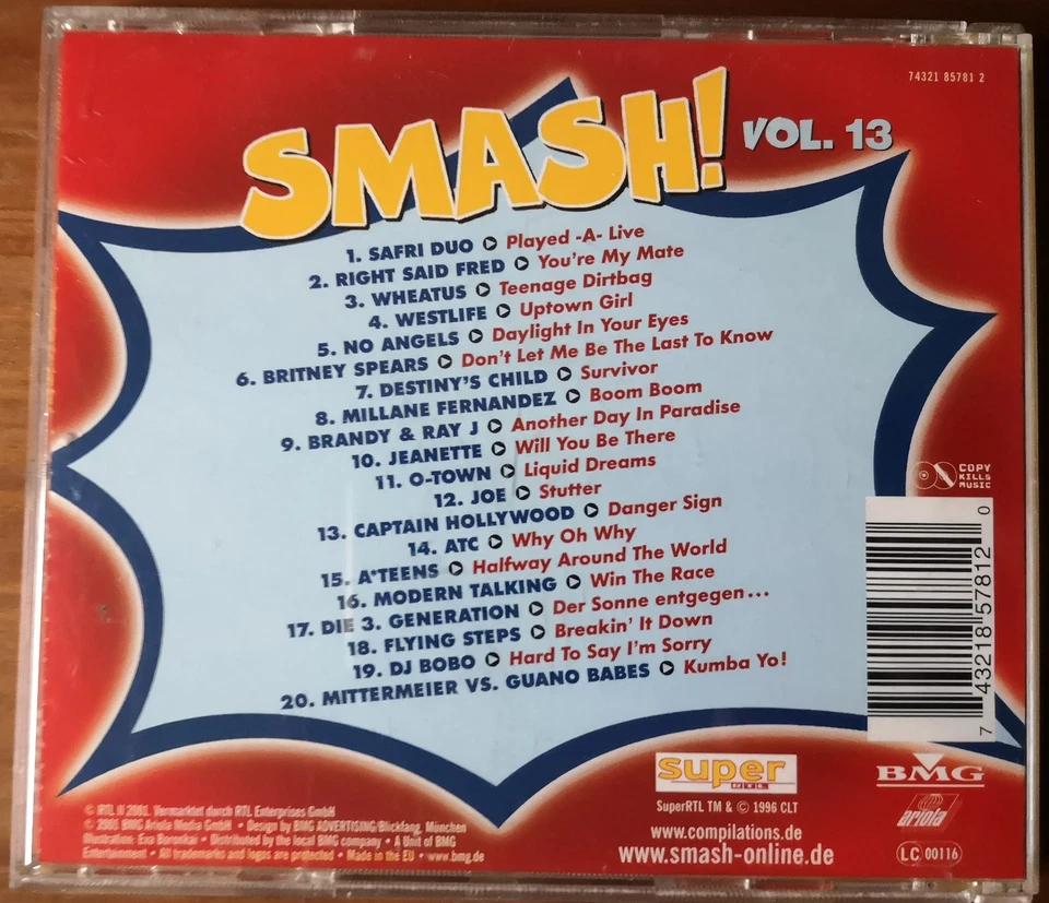 Smash! Vol. 13, CD - Bild 2 von 2