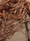 15 Lbs 10 Oz Shiny Bare Bright Clean Copper 1 & 2 Wire Hand Stripped Craft Scrap — photo 7