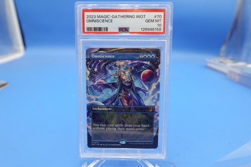 2023 Magic The Gathering MTG WOT Omniscience #70 PSA 10 GEM MINT