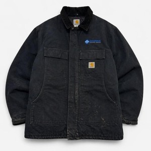 ジャケット・アウター Carhartt CHORE COAT black M Carhartt Chore Coat Black | eBay