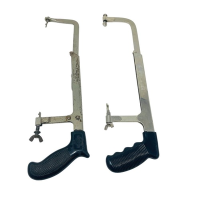 #ad #ad Disston Porter No 348 amp; Great Neck No 80 Hacksaw Frames Tool Lot 2 Pcs $33.15
