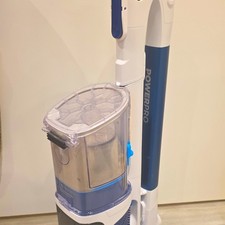 shark PowerPro Bagless Stick Vacuum Cleaner with Head Light White/Blue