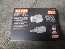 *NEW* Icon Multispline Screw Extractor Set, 25-Piece XMS-25 58699
