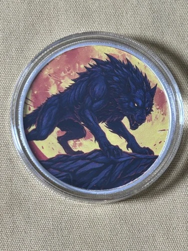 Hayleybug Mint 1/2 Oz Silver Wolf 13/15 Mintage Round