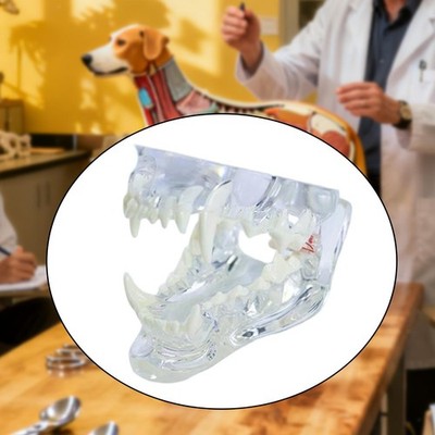 Canine Jaw Model Educational Dog Tooth Model for Office Workshops Training