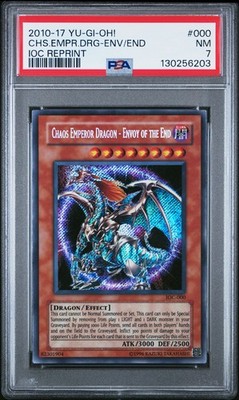 【PSA9】カオスエンペラードラゴン旧アジア IOC-AE000 PSA 7 - Yu-Gi-Oh Card - IOC-000 - CHAOS EMPEROR DRAGON - ENVOY of