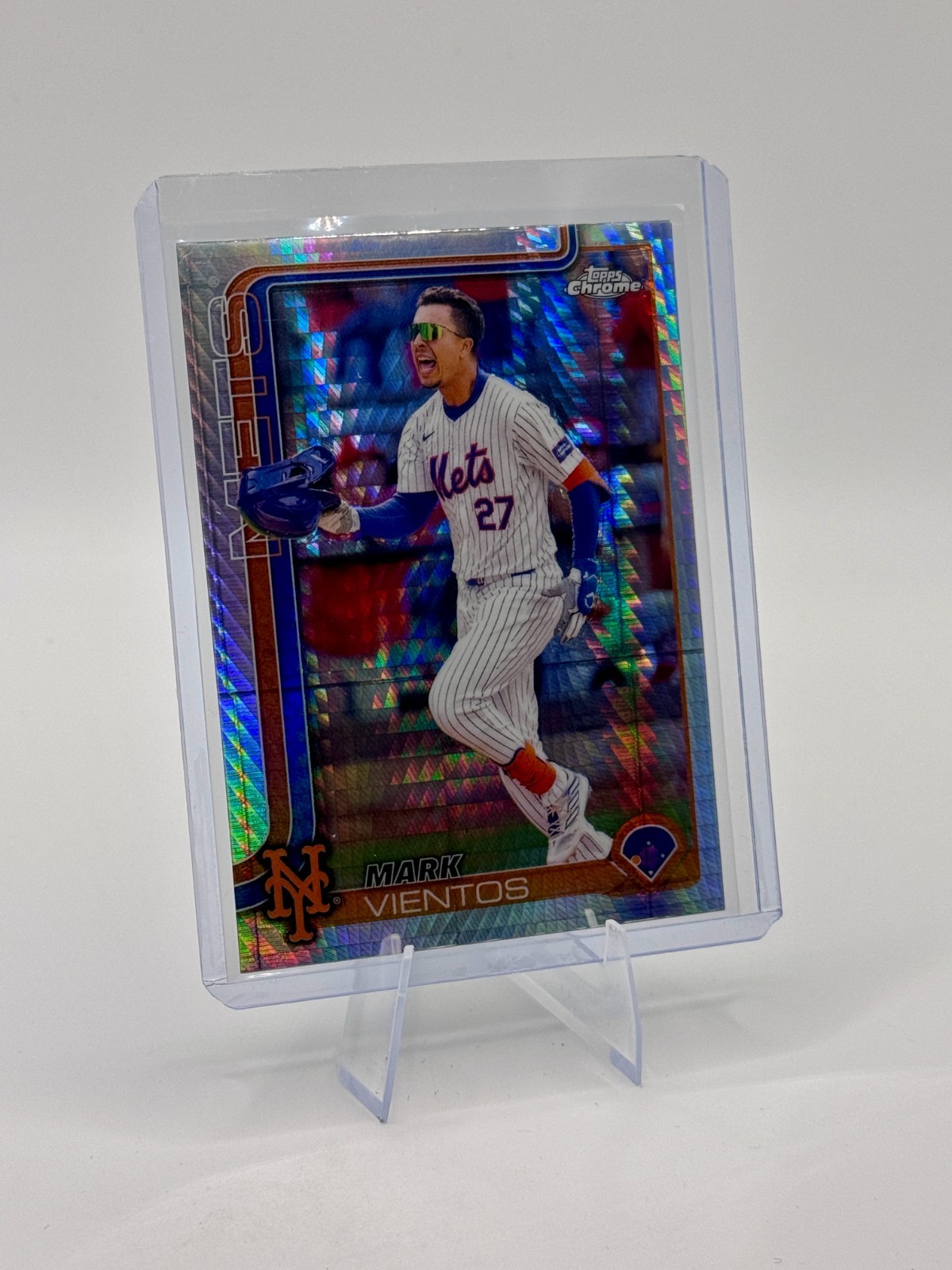 Mark Vientos [Prism] #129 2025 Topps Chrome