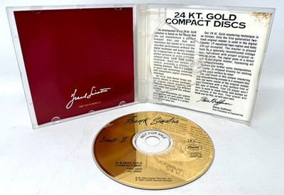 Frank Sinatra: Duets II Promo Edition (not for sale) 24k Gold Plated 14-Track CD