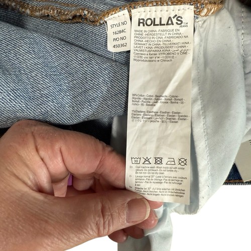 Rollas Jeans Men's Relaxo Relaxed Fit 36 X 26 16284C Stretch Medium Wash Preppy - Picture 8 of 11