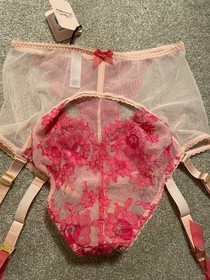 Agent Provocateur Rowana Suspender Brief Lingerie UK 10 AP 3 Women&rsquo;s RRP 145