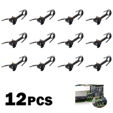 12pcs HO scale Knuckle Couplers with Spring 20mm E-Z Magnetic Railway Coupling