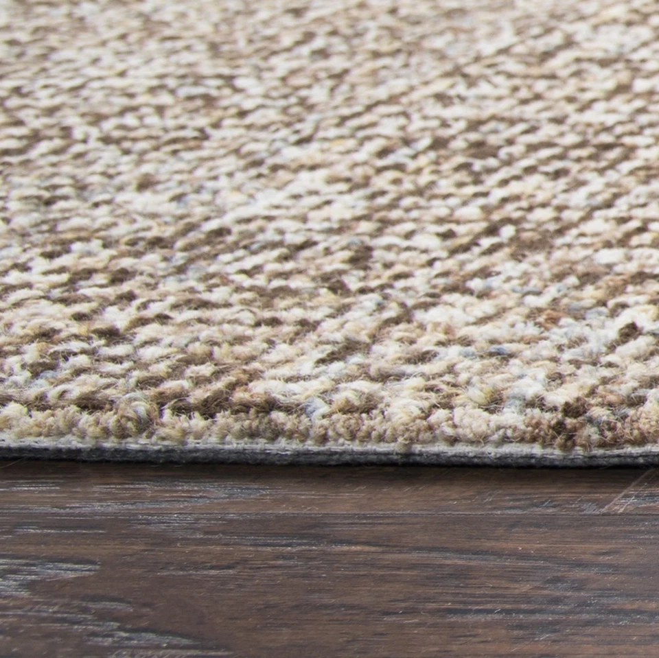 2x8 Rizzy Rugs Brown Solid Distressed Monochrome Runner BR360A - Aprx 2' 6" x 8' - Image 2 of 3