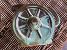 Frankoma Pottery Wagon Wheel GREEN Cream & Sugar w Lid 94B FABULOUS CONDITION! — photo 3
