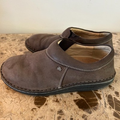 Finn Comfort German Leather Slip On Shoes Womens Size 38 US 7.5-8