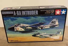 Tamiya TA61606 1/100 Scale Grumman A-6A Intruder™ Combat Plane Model Kit