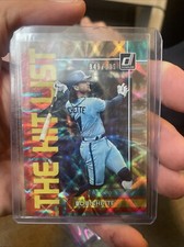 2022 Panini Donruss Bo Bichette The Hit List /999 Toronto Blue Jays