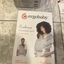 Ergobaby Embrace Soft Air Mesh Newborn Baby Carrier 7-25 lbs. FAST FREE SHIPPING